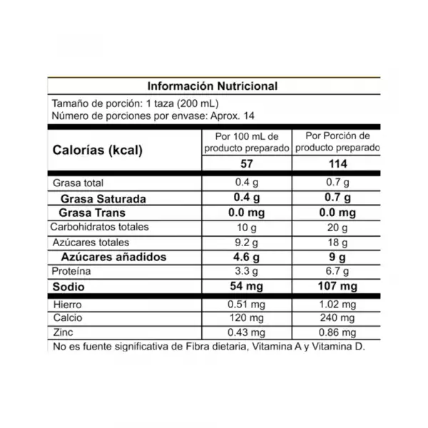 CHOCOLATE INSTANTÁNEO CORONA CLAVOS Y CANELA X200g