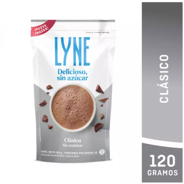 CHOCOLATE LYNE POLVO CLÁSICO X120g