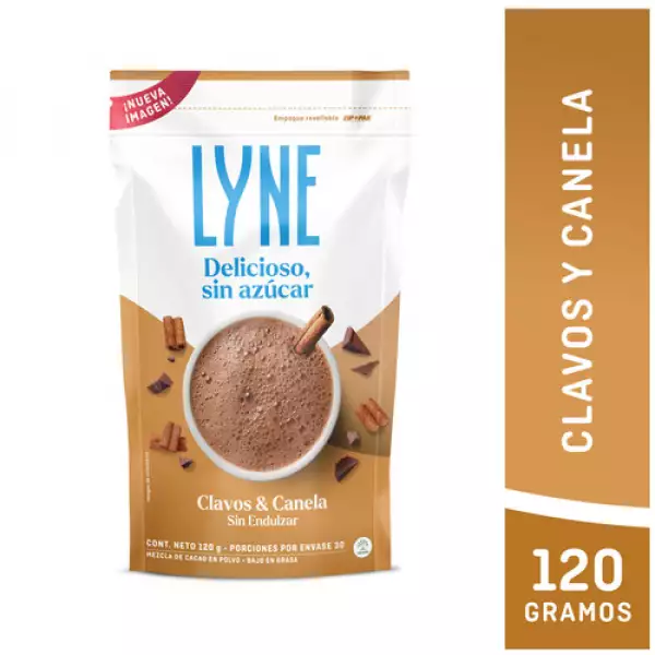 CHOCOLATE LYNE POLVO CLAVOS CANELA X120g