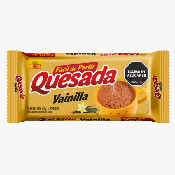CHOCOLATE QUESADA VAINILLA X400g
