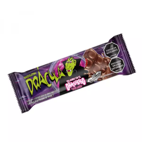 CHOCOLATINA DRACULA BARRA X42g