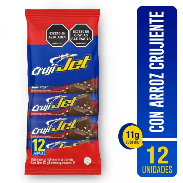 CHOCOLATINA JET CRUJI X12U