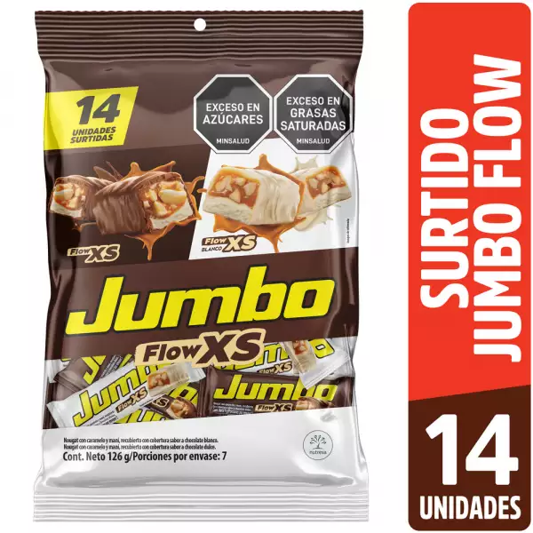 CHOCOLATINA JUMBO FLOW X14 X9g