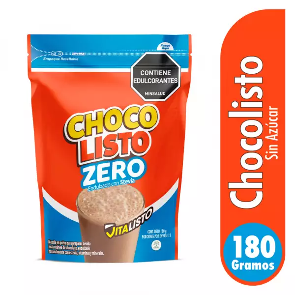 CHOCOLISTO SIN AZÚCAR X180g