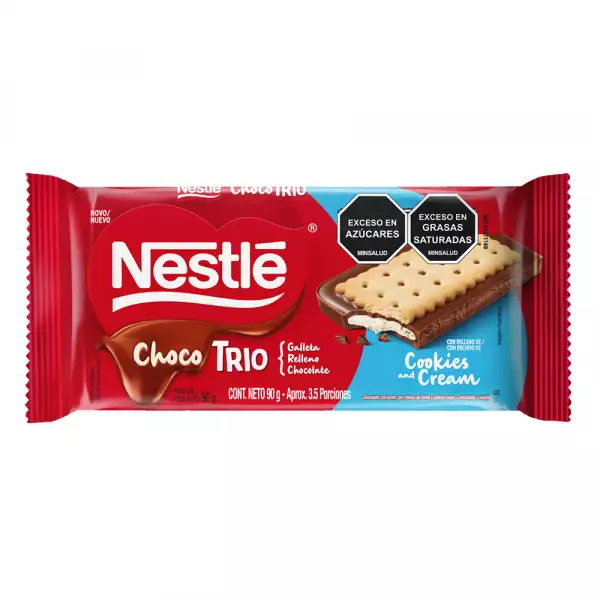 CHOCOTRIO NESTLE LECHE COOKIES AND CREAM X90g
