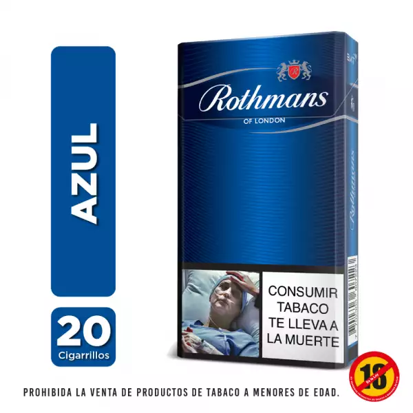 CIGARRILLO ROTHMANS AZUL X20U