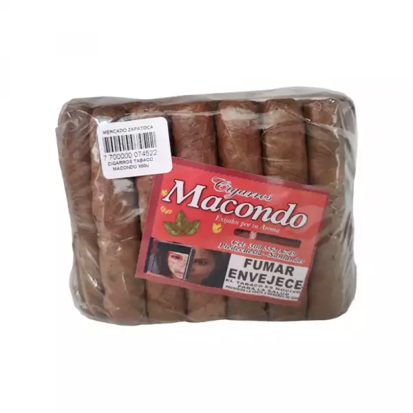 CIGARROS TABACO MACONDO X50u