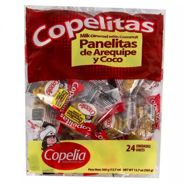 COCADA COPELIA AREQUIPE Y COCO X24 X15g