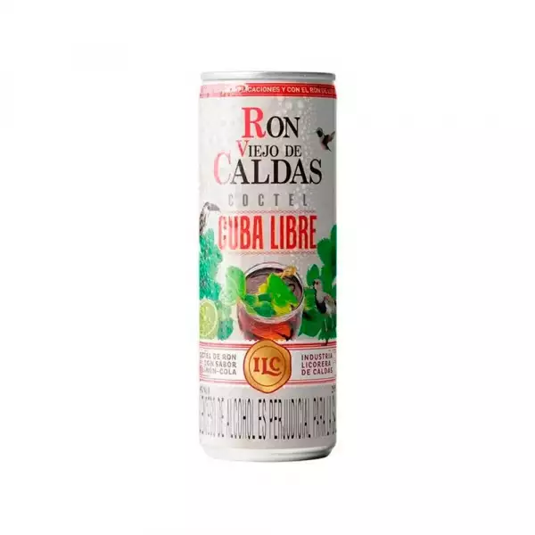 COCTEL RON VIEJO CALDAS CUBA LIBREX295ml
