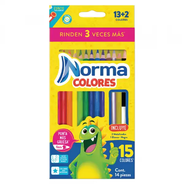 COLORES NORMA TRADICIONAL X13U +2U