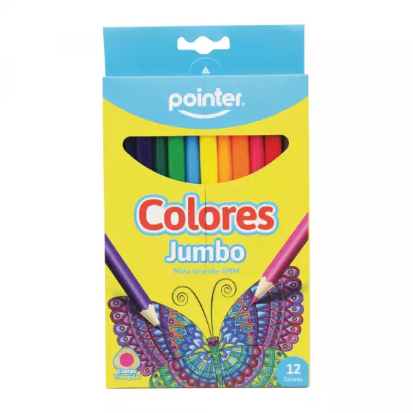 COLORES POINTER JUMBO X12u