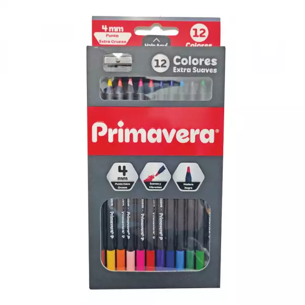 COLORES PRIMAVERA BLACK UNIPUNTA X12u