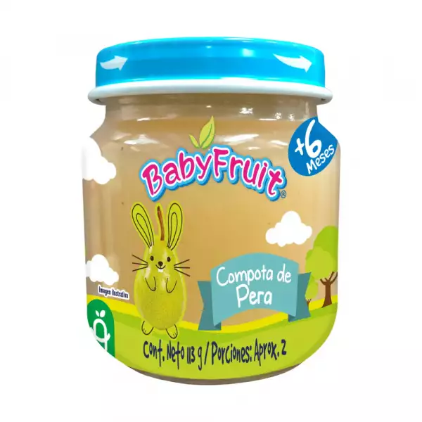 COMPOTA BABY FRUIT PERA X113g