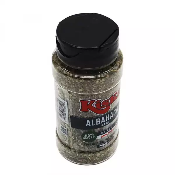 CONDIMENTO ALBAHACA ESCAMA KISKA FRASCO X30g