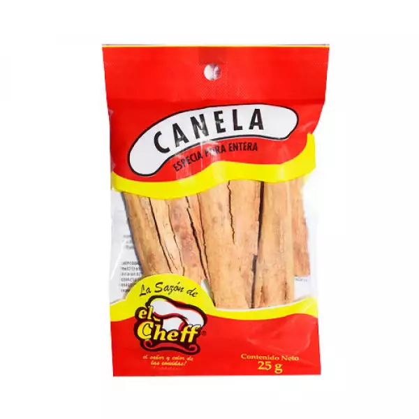 CONDIMENTO EL CHEFF CANELA PARTIDA X25g