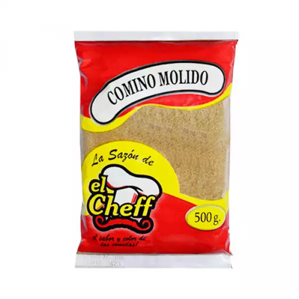 CONDIMENTO EL CHEFF COMINO MOLIDO X500g