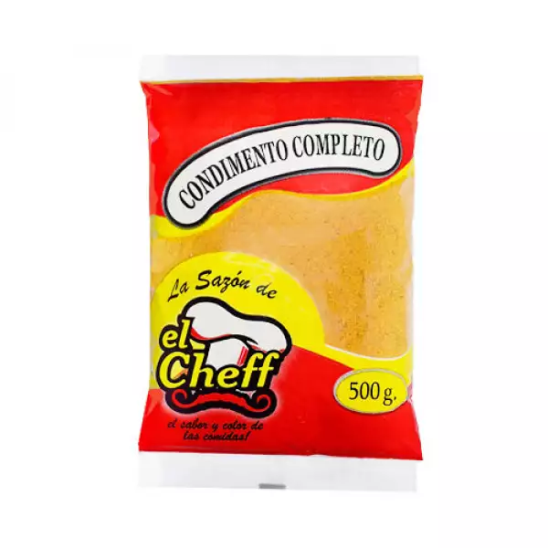 CONDIMENTO EL CHEFF COMPLETO X500g