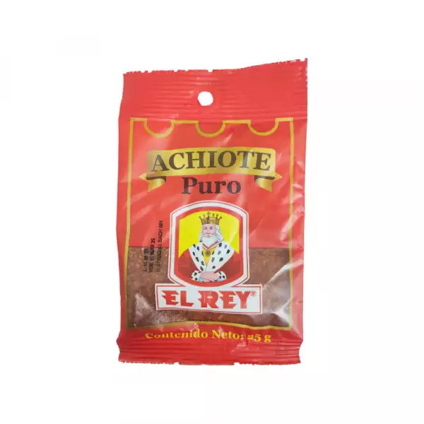 CONDIMENTO EL REY ACHIOTE PURO X25g