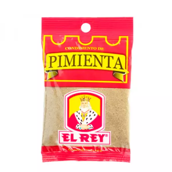 CONDIMENTO EL REY PIMIENTA MOLIDA X60g