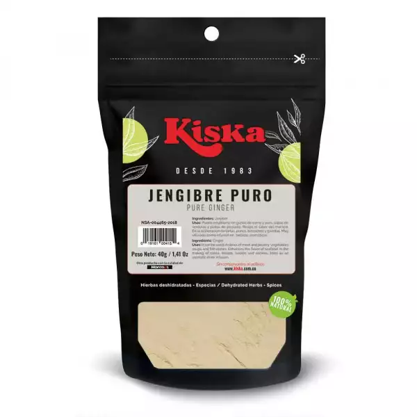 CONDIMENTO KISKA JENGIBRE X40g