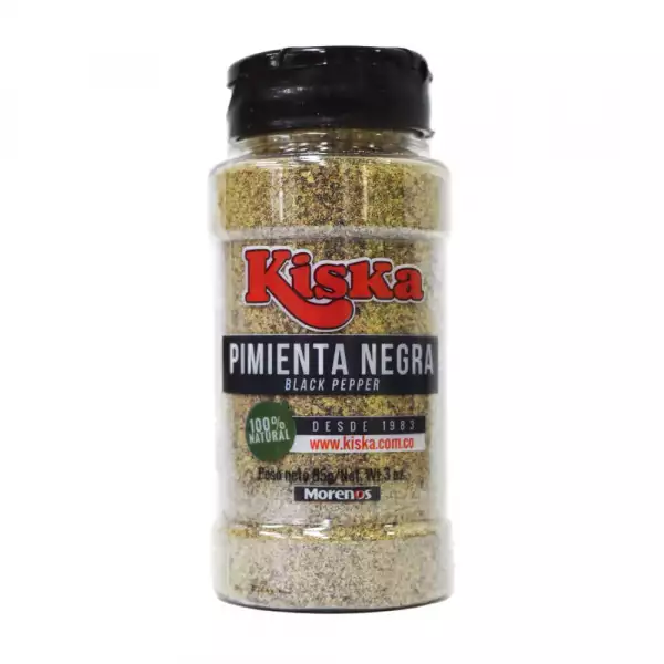 CONDIMENTO PIMIENTA KISKA POLVO X85g