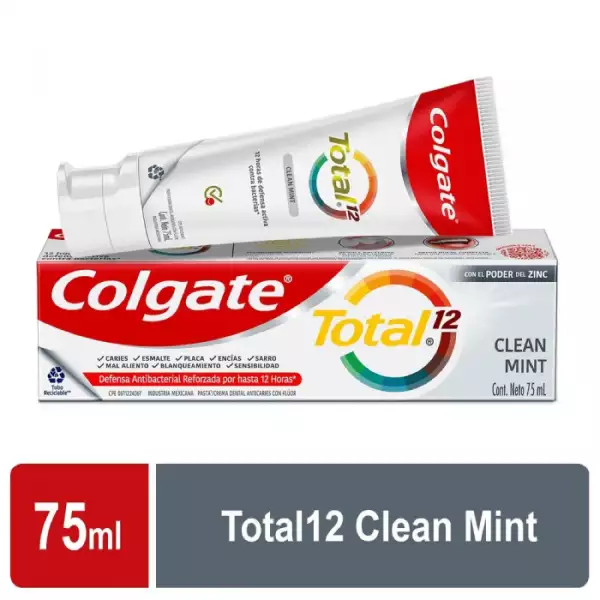CREMA DENTAL COLGATE TOTAL CLEAN MINT X75ml