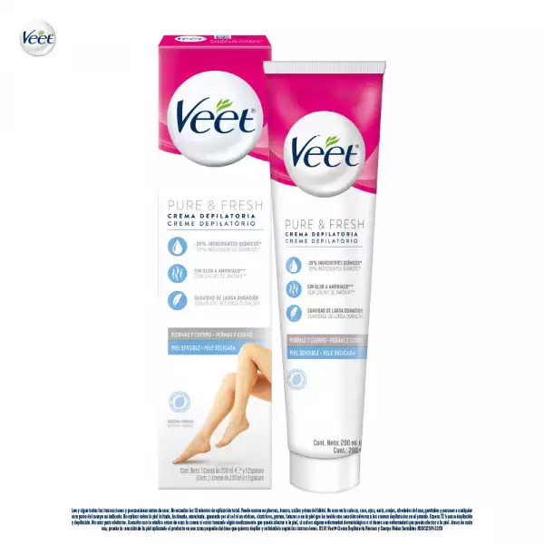 CREMA DEP VEET P SENSIBLE X200ml