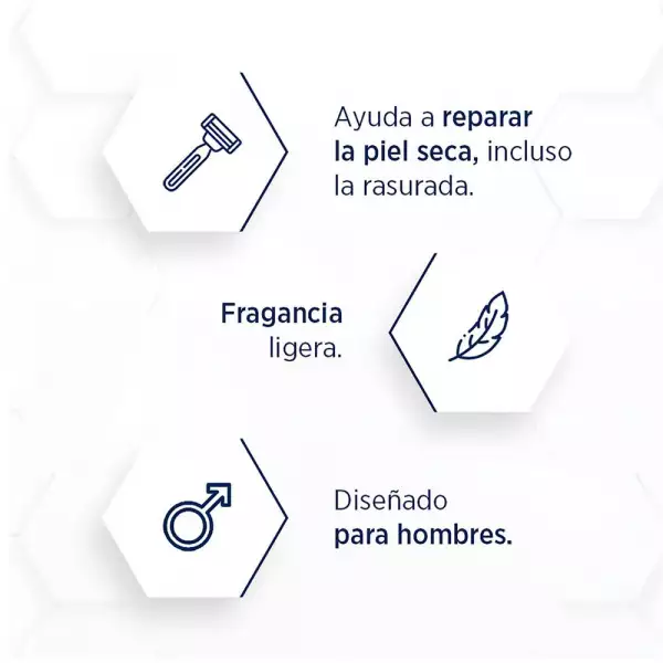 CREMA LUBRIDERM MEN CON FRAGANCIA LIGERA  X400ml