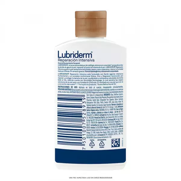 CREMA LUBRIDERM REPARACION INTENSIVA X400ml