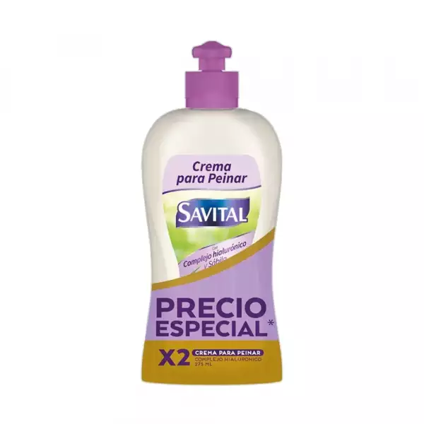 CREMA PEINAR SAVITAL COMPLEJO HIALURONICO Y SABILA X2u X275ml