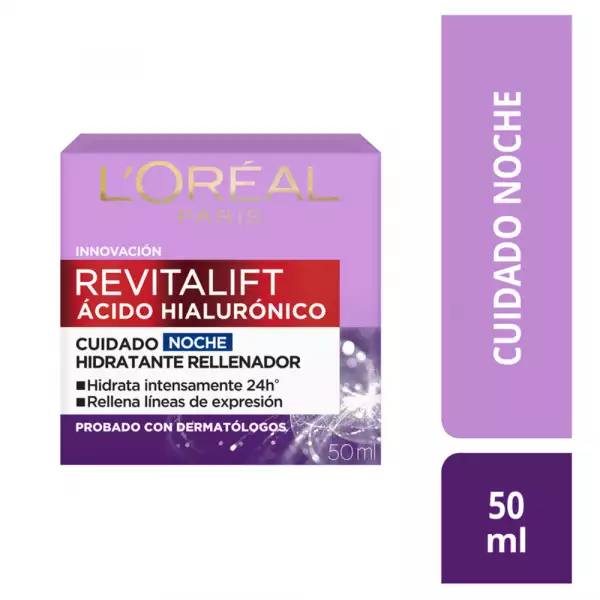 CREMA REVITALIFT FACIAL NOCHE ACIDO HIALURONICO X50ml