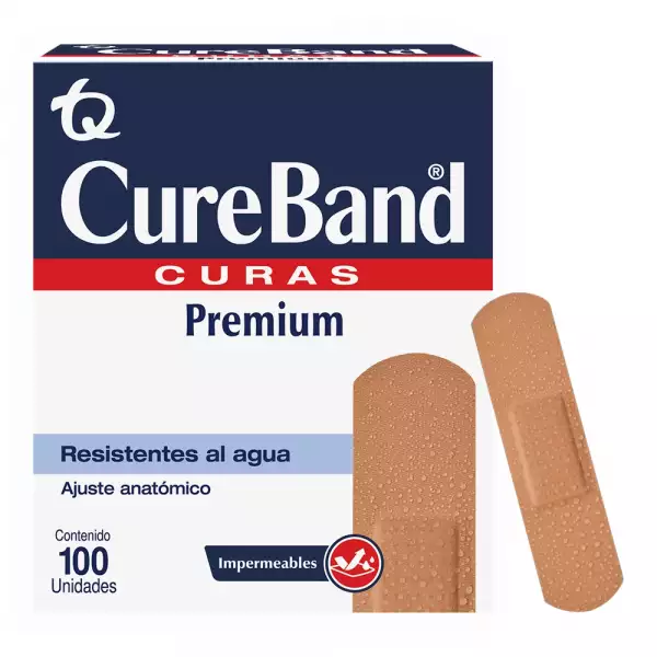 CURAS CUREBAND PREMIUM IMPERMEABLES X100u