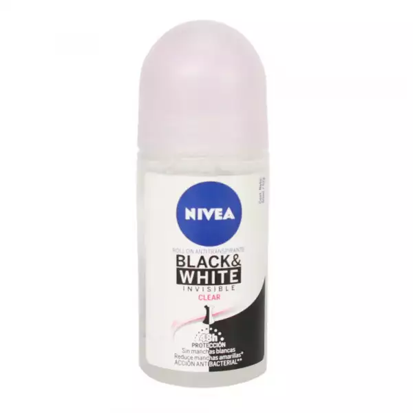 DESODORANTE NIVEA BLACK WHITE INVISIBLE X50ml