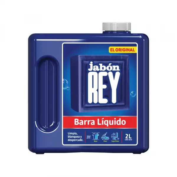 DETERGENTE BARRA LIQUIDO REY X2000ml