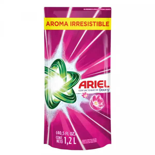 DETERGENTE LÍQUIDO ARIEL DOWNY CONCENTRADO DOYPACK X1200ml