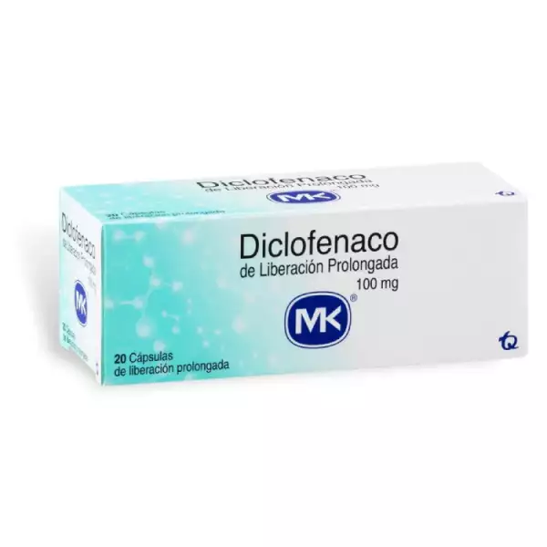 DICLOFENACO RETARD X100mg MK X20 TABLETAS
