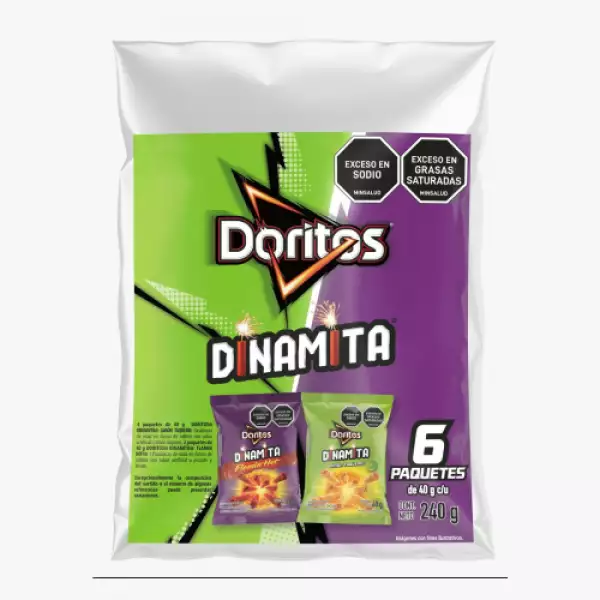DORITOS  DINAMITA SURTIDO X6 X240g