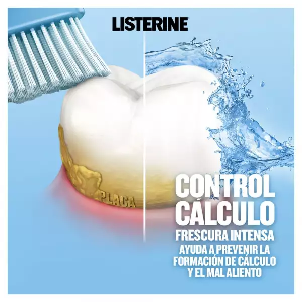 ENJUAGUE BUCAL LISTERINE CONTROL CÁLCULO X500ml