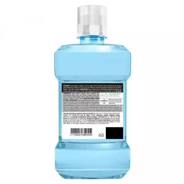 ENJUAGUE BUCAL LISTERINE ZERO CONTROL CÁLCULOS X500ml