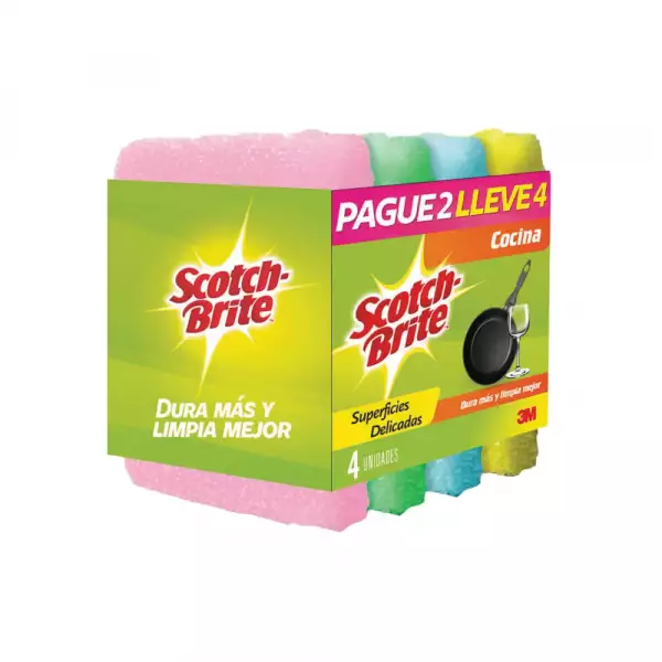 ESPONJILLA SCOTCH-BRITE MULTIES PG2 LL4