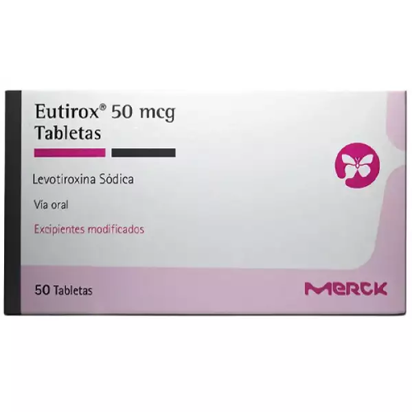 EUTIROX X50mcg X50 TABLETAS