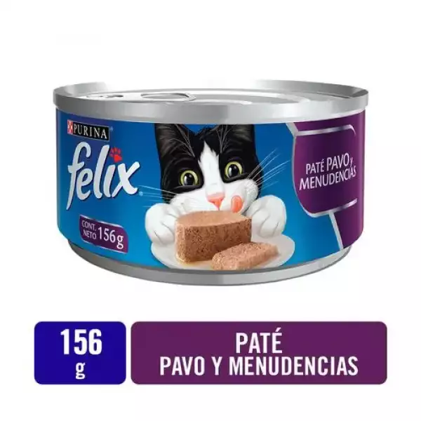 FELIX LATA PATÉ PAVO MENUDENCIAS X156g