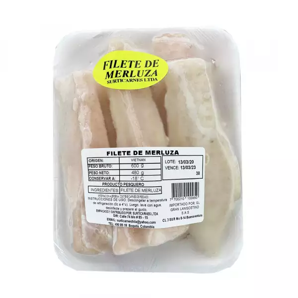 FILETE MERLUZA SURTICARNES