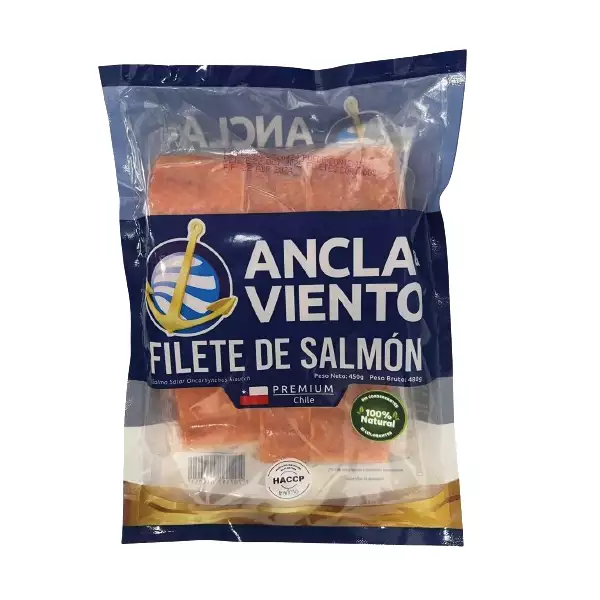 FILETE SALMÓN ANCLA Y VIENTO X450g
