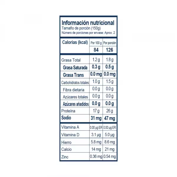 FILETE TILAPIA BUENA MAR X300g