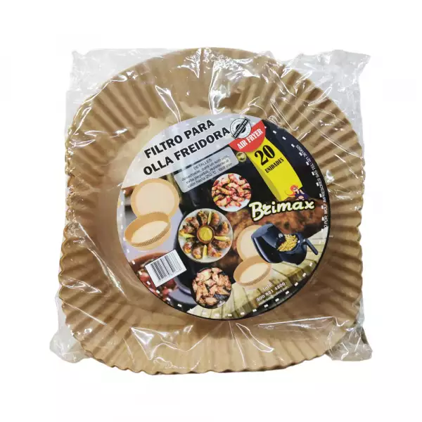 FILTRO FREIDORA BRIMAX PARAFINO X20U