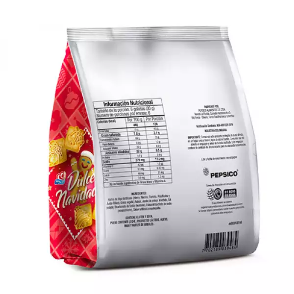 GALLETA NAVIDAD GAMESA MATEQUILLA BOLSA X180g