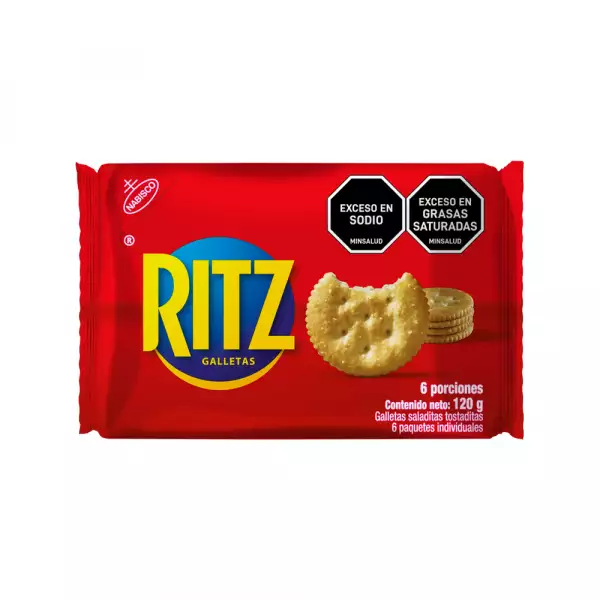GALLETAS RITZ SALADA X6U X20g