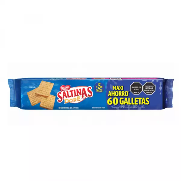 GALLETAS TACO SALTINAS DORE X5U X585g PRECIO ESPECIAL