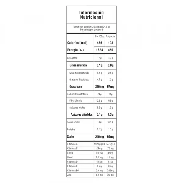 GALLETAS TOSH MOUSSE NARANJA X6U 148g